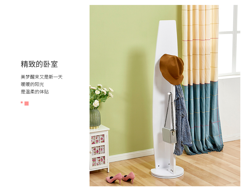 Gương toàn thân sàn gương xoay phù hợp gương đơn giản phòng ngủ nhà gương in ký túc xá gương gương cung cấp đặc biệt - Gương gương khung gỗ phòng khách
