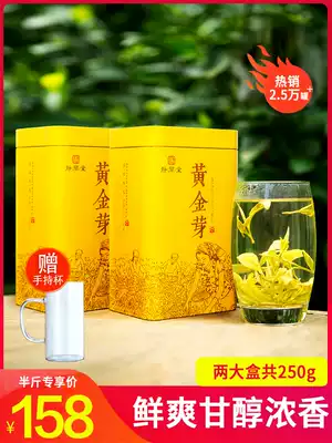 Anji golden Bud White Tea 2021 new tea special gift box before rain Golden Tea Gold Bud Tea 250g