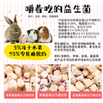 (Ice Home) Freeze-dried yogurt grain sheep milk slices cheese rabbit hamster guinea pig snack Golden Bear beauty calcium supplement