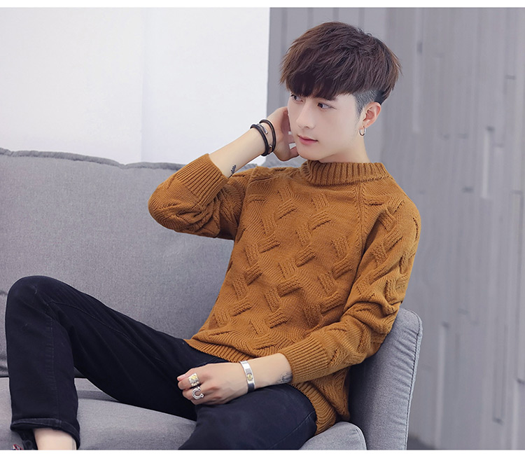 13 trang phục thu đông 14 nam 15 học sinh trung học cơ sở 16 áo len thanh niên 18 tuổi mặc đồ thể thao đan dây áo khoác nam mùa đông