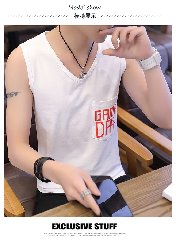 12 mùa hè 13 thanh thiếu niên 14 chàng trai 15 junior trường trung học 16 sinh viên bông giản dị 17-year-old không tay vest trẻ em lớn của áo sơ mi khoác vest nam