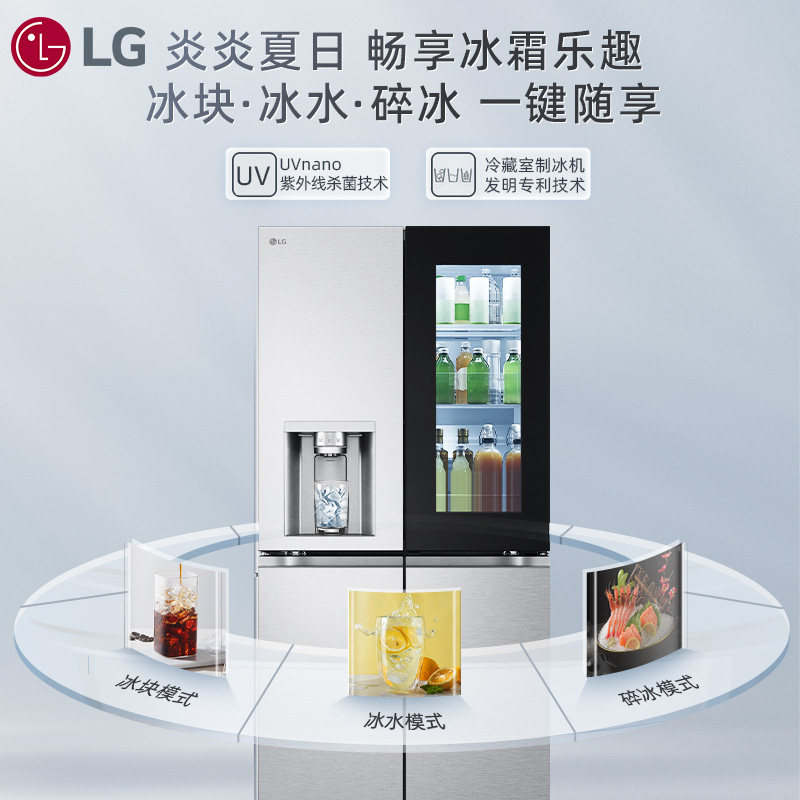 LG-F664MEH95D冰箱图片