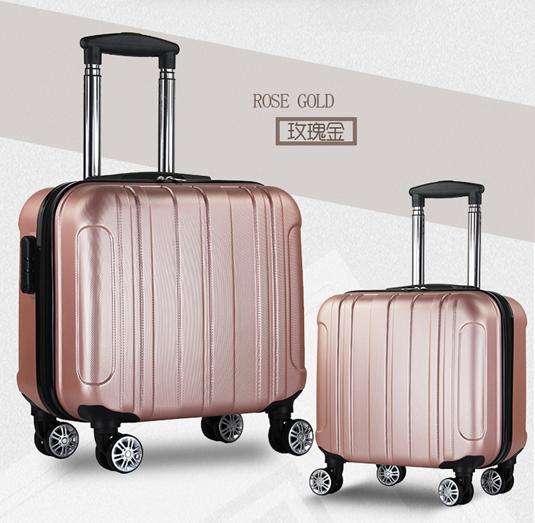 Tùy chỉnh logo16 inch xe đẩy nhỏ nội trú nam và nữ mini trẻ em hộp hành lý nhỏ dễ thương túi du lịch nhỏ 18 - Va li vali cao cấp