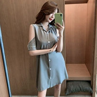 Кнопка 9174HS открыто плечо с серым