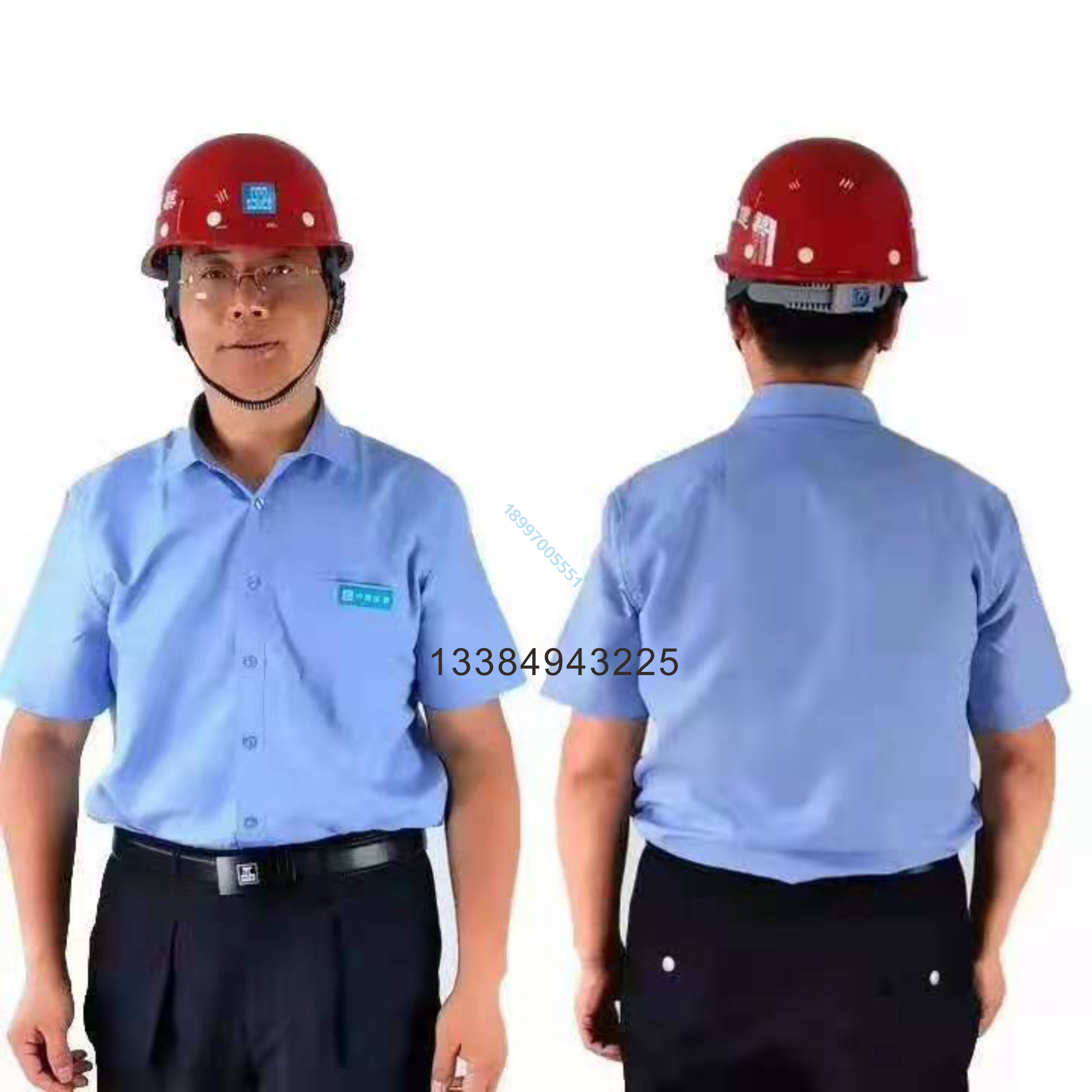 Middle-building system tooling lining Chinese construction work clothes in Chinese construction work clothes for men and women long sleeves to build blue clothes clothing