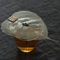 Bodhi leaf tea drain Leaf tea filter Creative tea filter net Tea filter Kung Fu tea accessories Tea filter tea set