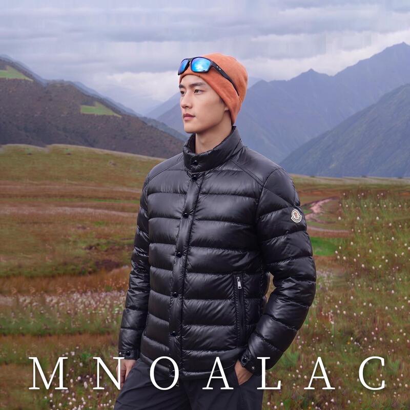 Men's Short down Jacket for Autumn and Winter, New Outdoor Cold-Proof 90% White Duck down Warm Stand-Up Collar Fashion Coat