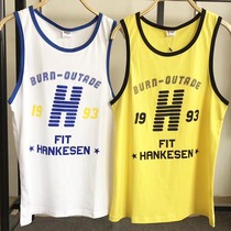 Vest mens summer cotton sweat-absorbing thin style cane shoulder sleeveless sports fitness inside wear leggings sweatshirt youth vest