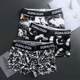 ຊຸດຊັ້ນໃນຂອງຜູ້ຊາຍ ice silk pure cotton crotch boxer briefs summer thin sports trend boys boxer shorts