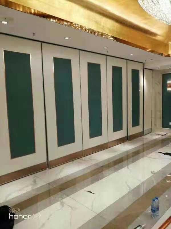 Hotel activity partition high compartment conference room dance classroom mobile screen space free partition can be customized