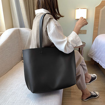 High-quality large-capacity women's bag 2021 new Korean version of the wild tote bag student schoolbag hand-held large bag mother bag