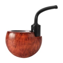 Pocket bucket travel portable stone wood classic pipe 9mm filter