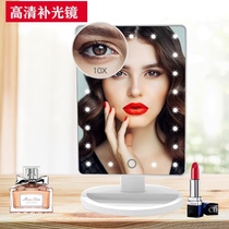 New Desktop Touch Induction Luminous LED Cosmetic Mirror Home Led With Lamp Mirror Eurostyle Luminous Dresser