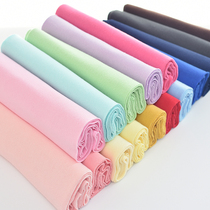 Cotton stretch knitted thread fabric 1*1 ribbed pull frame T-shirt clothes pants closing neckline cuffs waist head