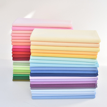 Cotton plain clothing cotton cloth baby clothes handmade DIY cotton twill sheet quilt cover shirt fabric