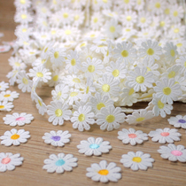 2 5CM milk silk embroidery daisy lace lace ten petals water soluble small flower DIY handmade clothing accessories