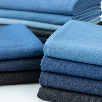 High-quality single cotton washed denim spring summer pants apron garment bag jacket high quality denim fabric