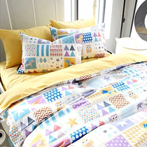 New cartoon Trojan printed series cotton linen fabric cushions table cloth sofa curtains home DIY cotton linen fabric
