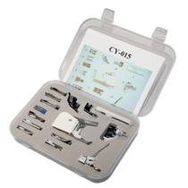 Authentic Taiwan CY production 15 multifunction sewing machine accessories sewing machine presser foot suit presser foot sleeve box