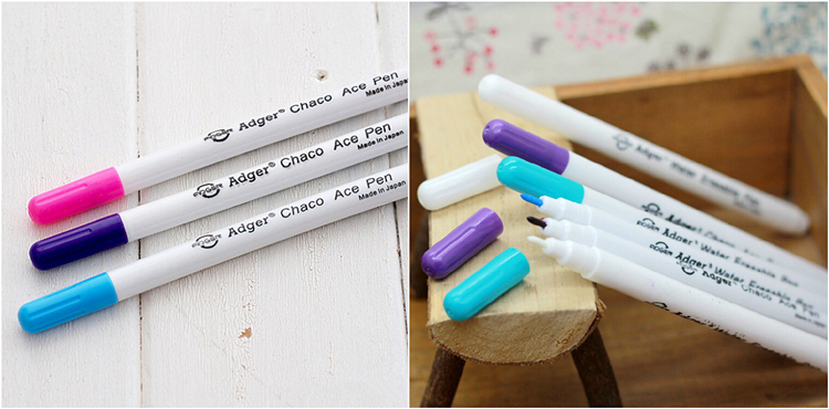 Lượng nước tiêu thụ Pen Pen rửa sạch tiêu thụ khí bút đánh dấu sợi nib không dệt tay vải công cụ DIY - Công cụ & vật liệu may DIY móc áo len cho bé