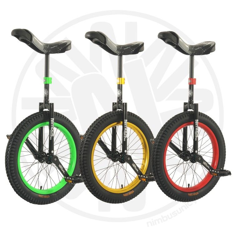19 20 inch Nimbus Extreme Unicycle Unicycle Bike UK Professional Jump Climbing Flat Flower Street Style