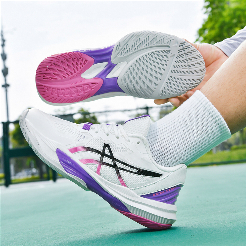 Non-Slip Training Tennis Shoes for Hard Courts, Us Open Nadal Professional Men's and Women's Large Size 45 Badminton Shoes, Tennis Sneakers Non-Slip Training Tennis Shoes for Hard Courts, Us Open Nadal Professional Men's and Women's Large Size 45 Badminton Shoes, Tennis Sneakers