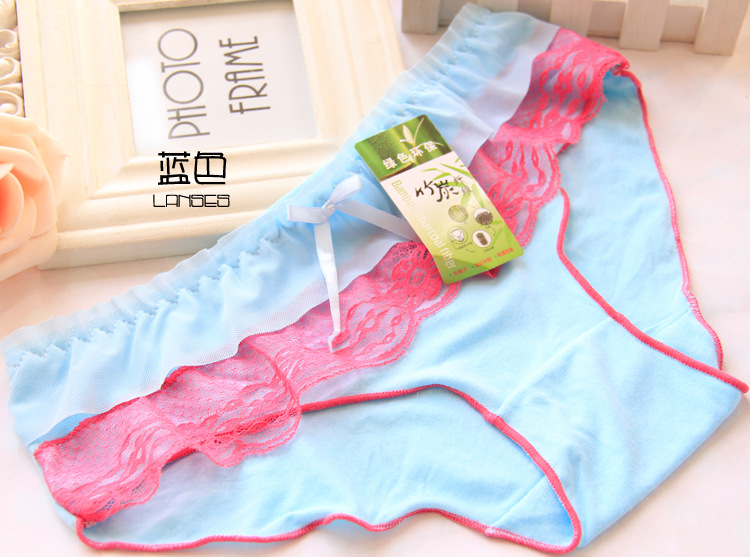 Slip jeunesse sexy en La fibre de bambou - Ref 654809 Image 31