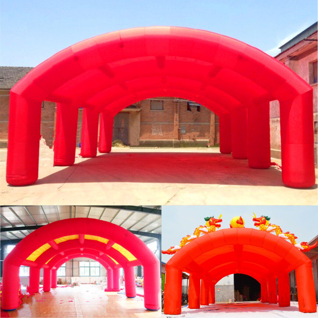 Inflatable tent Gas model outdoor activities Wine Mat Large Outdoor outdoor beach Awning Waterproof Tent Set