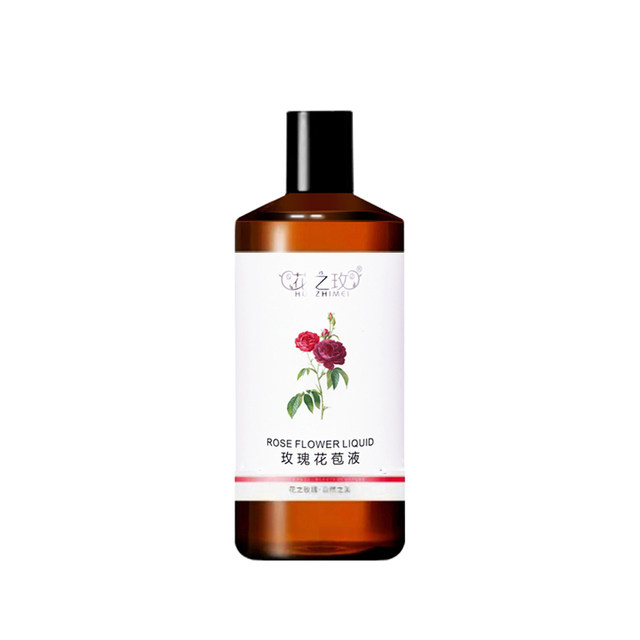 Rose hydrosol natural authentic 500ml ຂວດໃຫຍ່ hydrating toner spray wet compressed distilled water ນ້ໍາມັນຫອມລະເຫີຍນ້ໍາດອກໄມ້