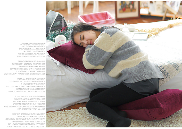 Màu sắc sang trọng vỏ gối sang trọng mà không có lõi sofa Bắc Âu đệm văn phòng xe gối đệm giường đệm gối tựa lưng văn phòng