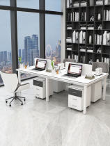 Staff Desk 2 4 Peoples Office Desk and chairs Combination of 6 Peoples staff Screen Screens Partition computer station