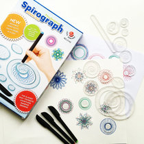 Wantuo set drawing template tools Primary School students creative DIY multifunctional childrens education toys 316