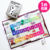 English Word Spelling Dinosaur Flying Chess Toys English Desktop Games Little Children Training Early Teaching Aging 226