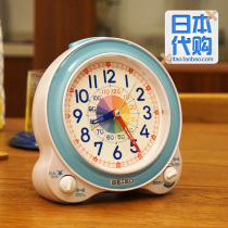 Japan SEIKO SEIKO KR887L P puzzle children night light mute alarm clock birthday gift