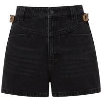 (Limited time special offer) DAZZLE Jeans 2024 Spring and Autumn New Womens Horsebit Decorated Shorts