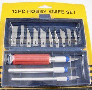 Model special utility tool Screening knife cutting knife multi - function set of 13 - piece combined tools
