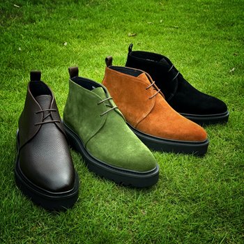 New style short-cut autumn and winter men's work boots british style