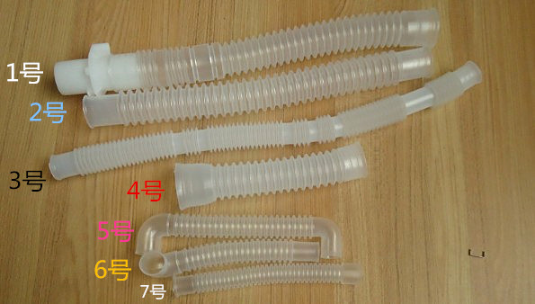 All kinds of washing machine inner pipe Pig intestinal pipe Inner pipe Drain pipe overflow pipe PE pipe transparent hose