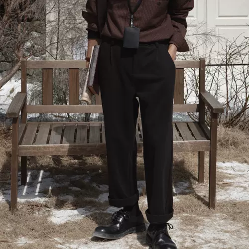 Зимние дизайнерские удерживающие тепло бархатные шерстяные штаны для отдыха