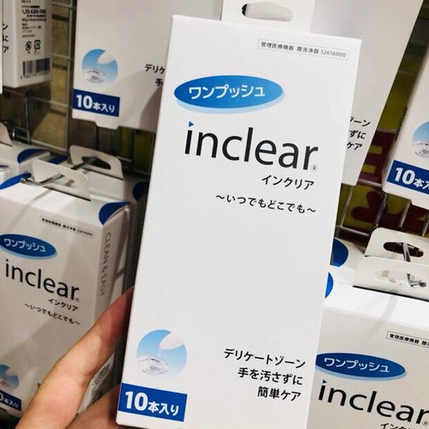 Japan inclear women's private care cleaning gel intimate probiotic lactic acid bacteria care 10 packs