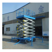 Manufacturer customized automatic 6-12 m mobile lift hydraulic lifting platform elevator electric lifting platform