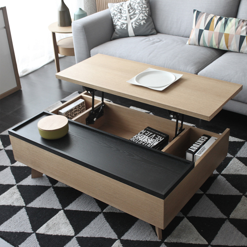 Usd 355 29 Nordic Multi Function Lift Coffee Table Dining Nordic Multi Function Lift Coffee Table Dining Dual Use Simple Modern Personality Tea