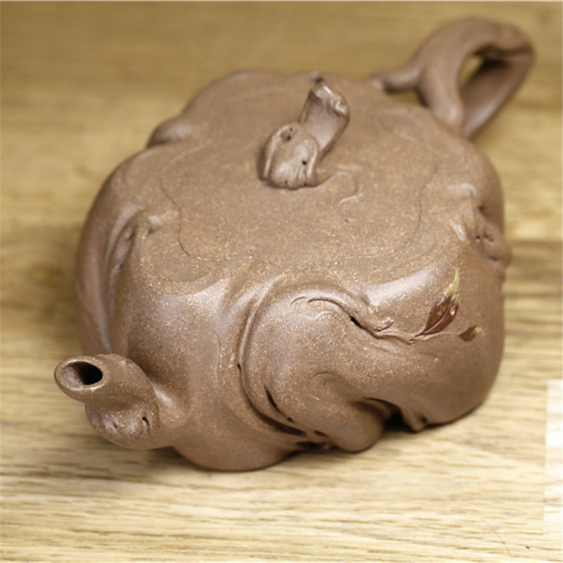 Yixing Dingshan Wu Zhen Zisha nồi handmade đích thực nổi tiếng nghệ sĩ dân gian tất cả handmade gỗ chết Fengchun đồ gốm bằng đất sét
