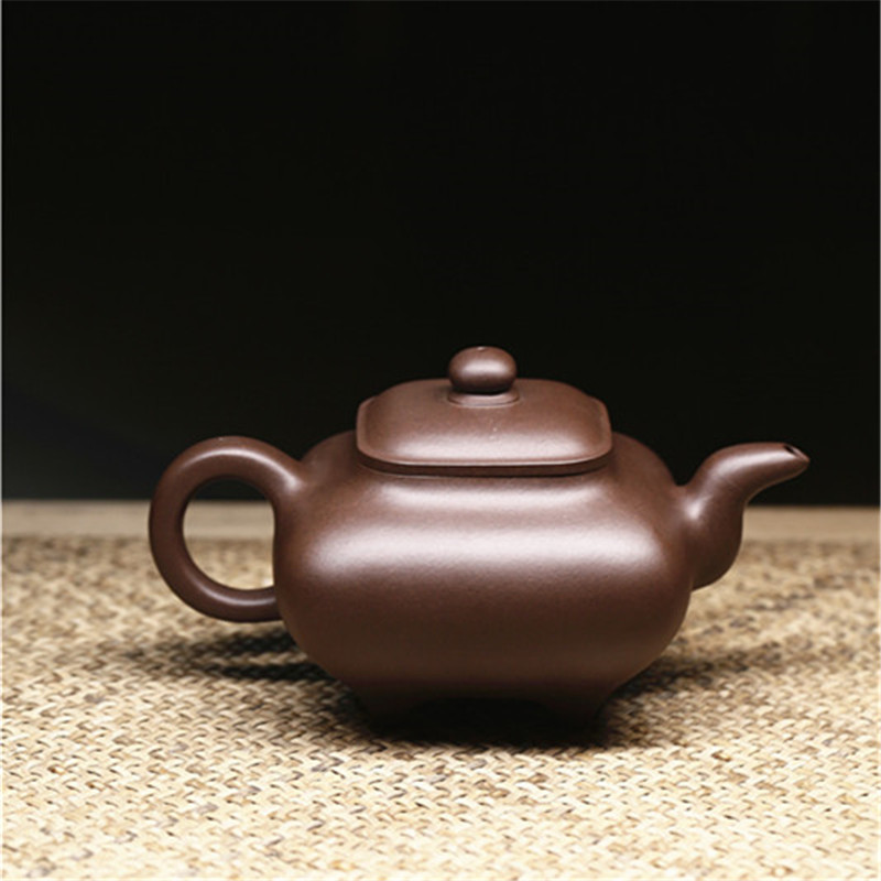 Yixing Dingshan Zisha nồi handmade đích thực địa phương nghệ sĩ dân gian tất cả làm bằng tay không Wu Qimin Chuanchuan bình trà đất nung