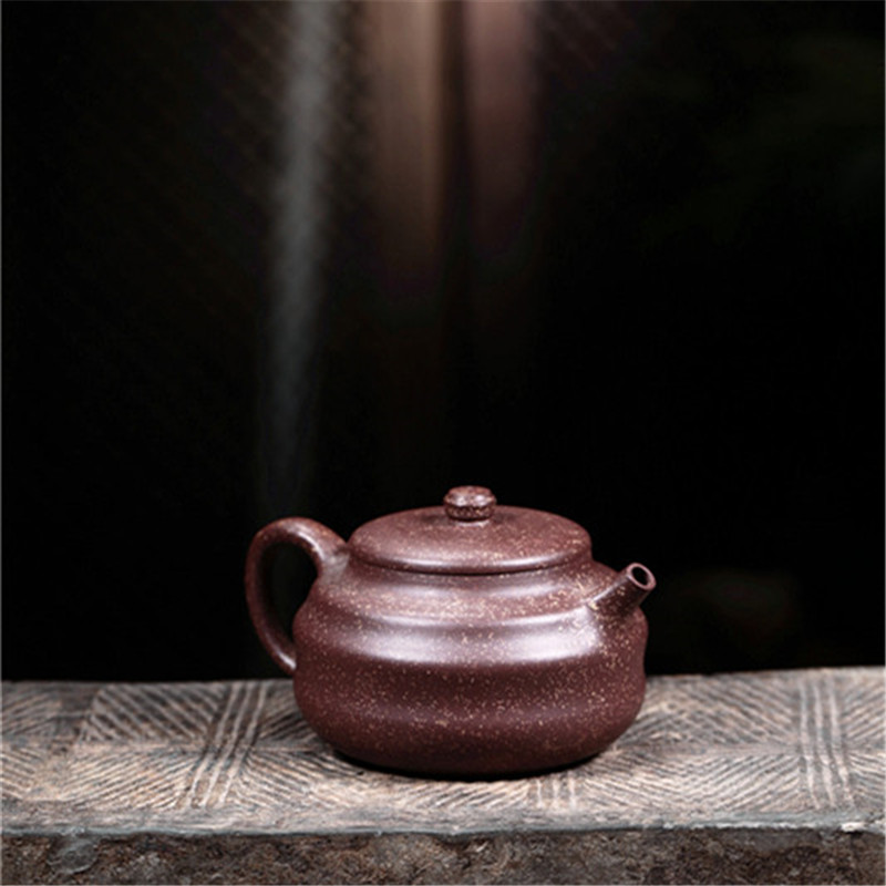 Yixing Dingshan Zisha nồi handmade chính hãng nghệ sĩ dân gian nổi tiếng tất cả làm bằng tay không Zhao Mingmin đầu thai noi dat nung