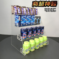Convenience Store Supermarket Candy Rack Chewing Gum Shelf Chewing Rack Table Top Silver Table Shelving Shelving Shelving Frame