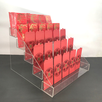 Demolition Card Rack Greeting Cards Storage Record Shelf Cards Rack Red Envelope Display Racks Digital Accessories Containing Shelf Mobile Phone Shelving Racks