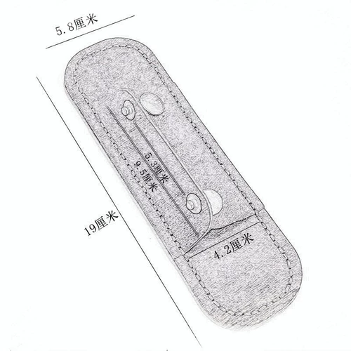 Аксессуар для сумки, сумка, наплечники, кожаный рюкзак, из натуральной кожи, 2.5-3.8см