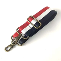 Синие, белые и красные полосатые бронзовые аксессуары