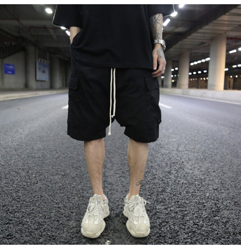 Loose Fit Pocket Cargo Shorts 4